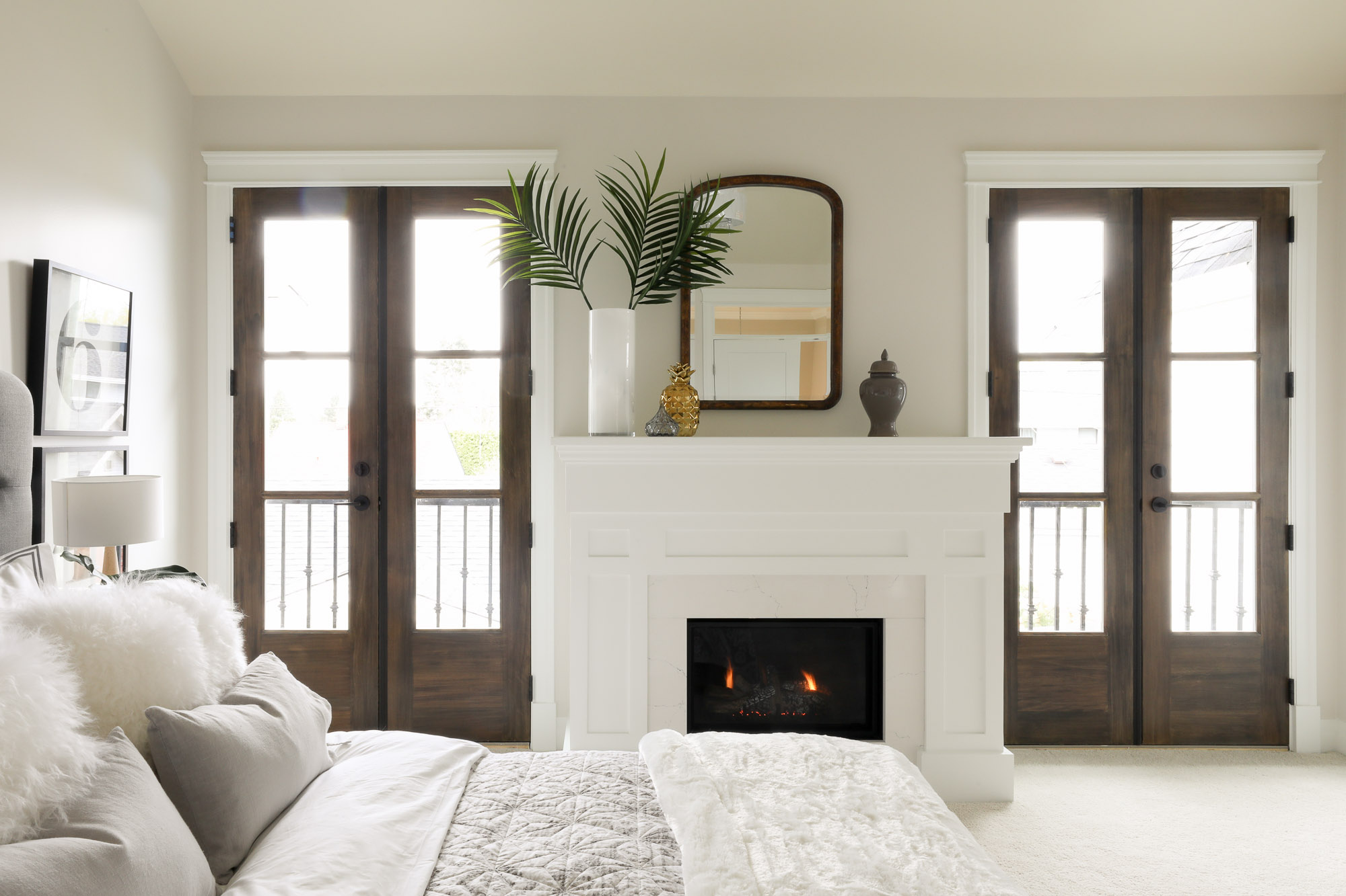 Principal bedroom suite with spa bathroom in Heaton house plan by Hollie Whitehead