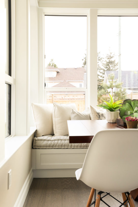 Hollie Whitehead designed breakfast nook